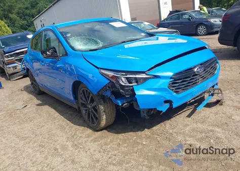 2024 Subaru Impreza Rs 5-Door из США, поврежденный, VIN JF1GUHHC3R8267573